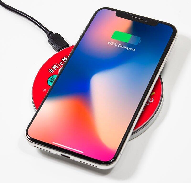 Carregador Smartphones Qi sem fio Disney Red (Fast Charge)