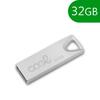 Pen Drive USB x32 GB 2,0 COOL Metal Chave Prata