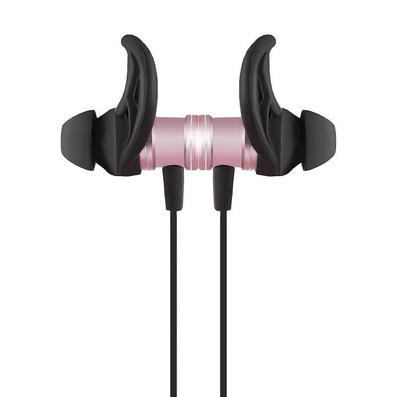 Auriculares Bluetooth Desportivos Cool Magnéticos Pink