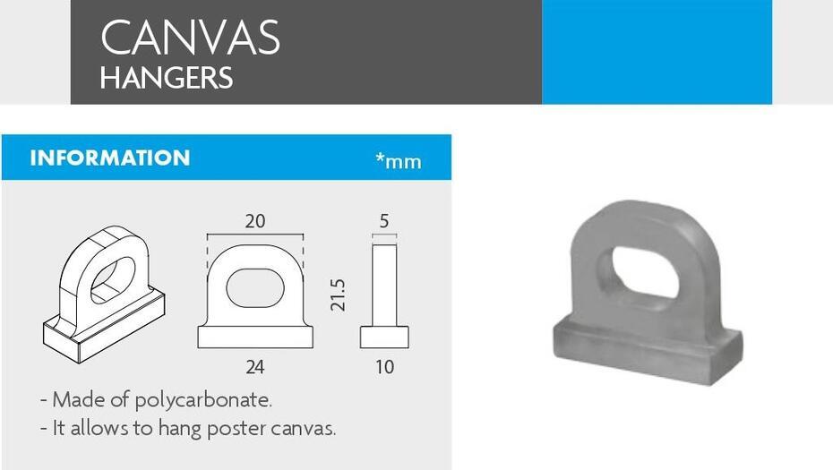 Banner System CANVAS HANGERS