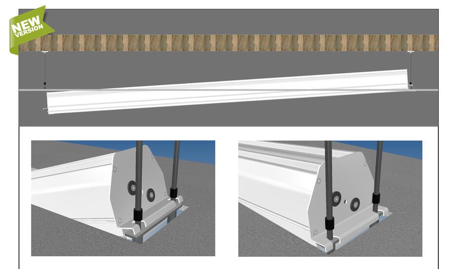 Tela Screenline Inceiling Tensioned 244cm