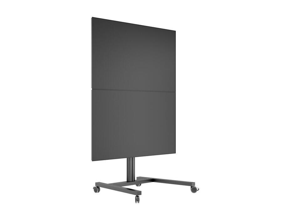 M Display Stand 180 Dual Vertical Black