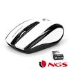 Rato Sem Fio NGS Flea White Advance