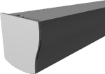 Tela Screenline Wave 213cm com moldura