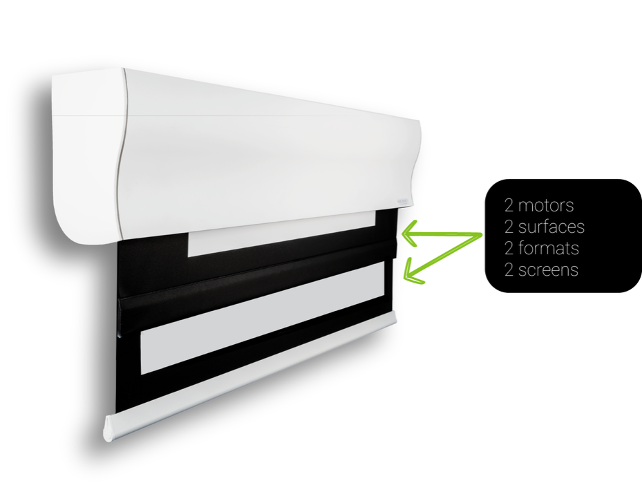 Tela Screenline Wave Biformato 223cm