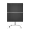M Display Stand 180 Dual Vertical Silver