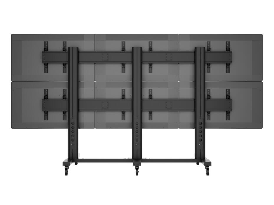 M Public Video Wall Stand 6-Screens 40-55