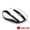 Rato Sem Fio NGS Flea White Advance