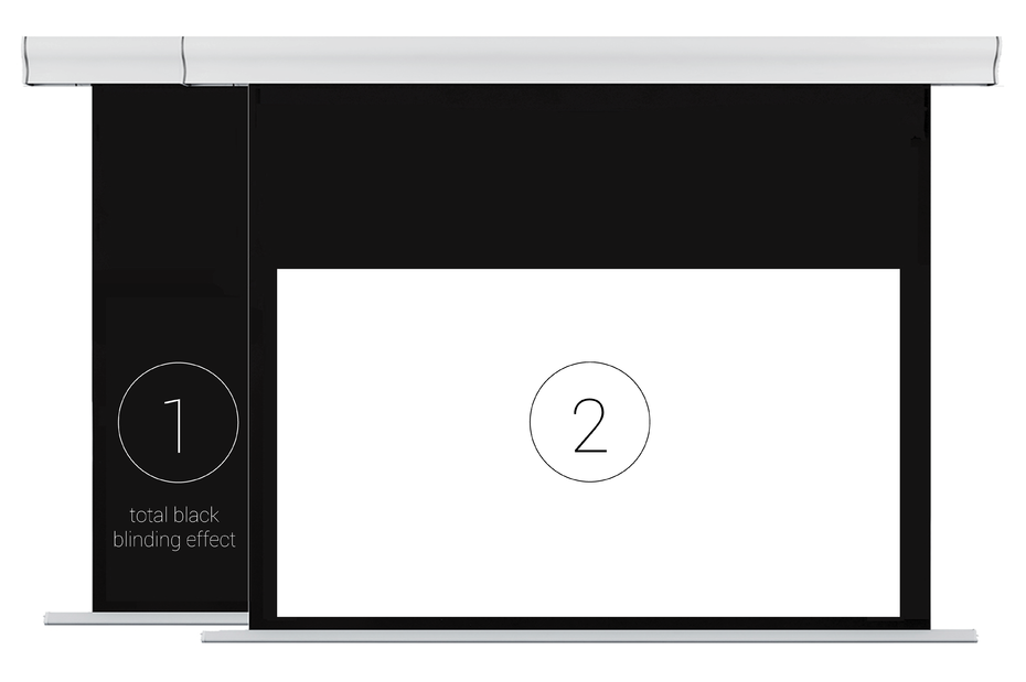Tela Screenline Wave Biformato 223cm