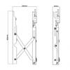 Suporte Plano Video Wall 60-6040
