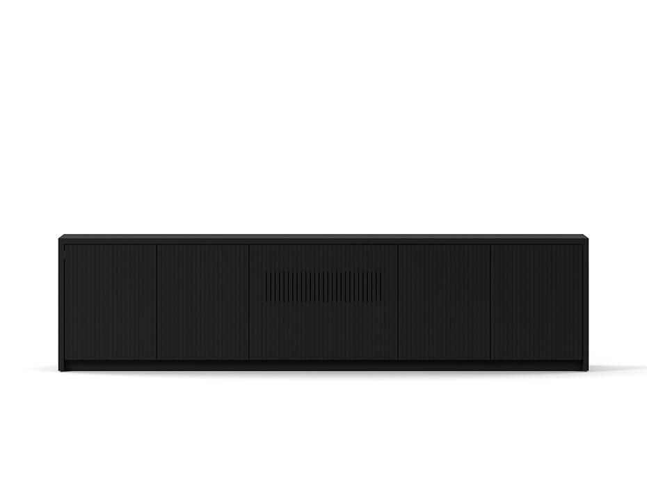 M Projection Laser TV Cabinet 84 Black