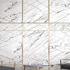 Vinil Design de interiores Cover Styl' NE72 Black stripes white marble