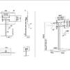 M Public Display Stand 180 HD Single Silver Floorbase