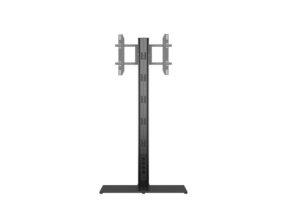 M Public Display Stand 210 HD Single Black Floorbase