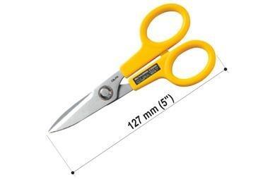 Tesoura Olfa Stainless Steel Serrated 127 mm