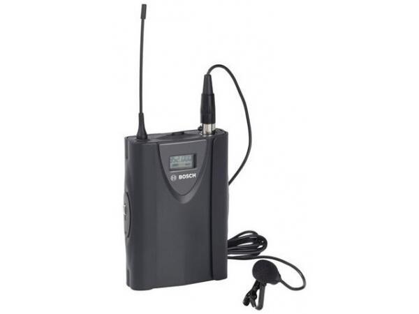 Transmissor de cinto para microfone sem fio em UHF