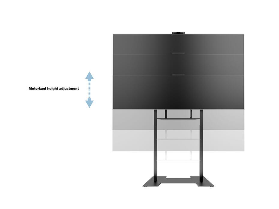 Suporte Motorizado M Floorbase XL 150Kg Black