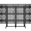 M Public Video Wall Stand 9-Screens 40-55