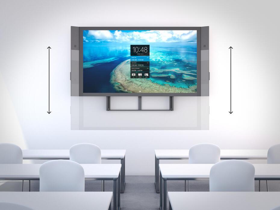 M Motorized Wallmount 80 kg HD