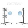 M Display Stand 180 Dual Vertical Black