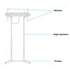 Suporte Motorizado Floorbase 60Kg White