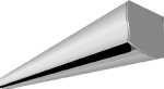 Tela Screenline Wave 315cm sem moldura