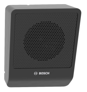 Caixa acústica 6W com inclinação preto LB10-UC06-D