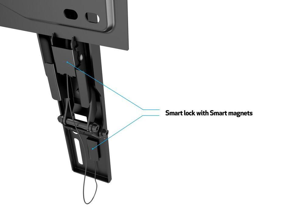 M VESA Wallmount Super Slim Tilt 400