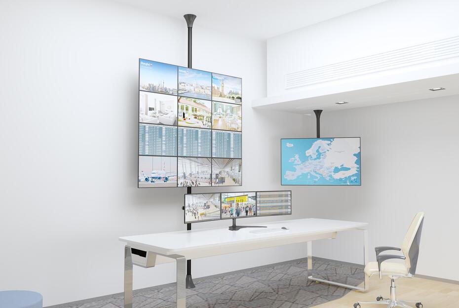 Suporte de chão ao teto Pro MBFC3X4U-F100