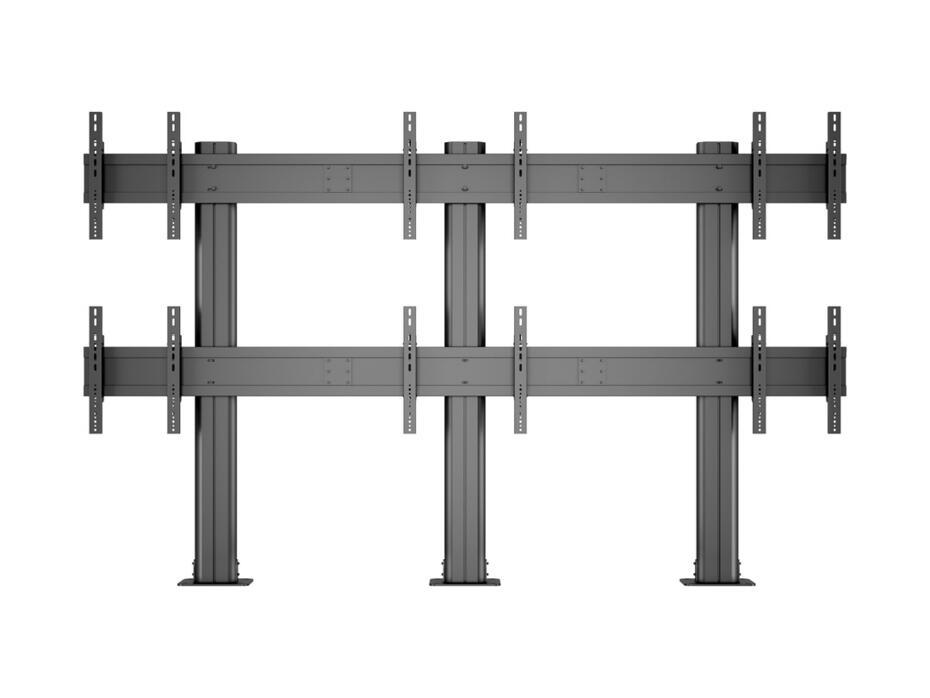 M Public Video Wall Stand 6-Screens 40-55