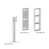 Suporte Display M Pro Series Enclosure 65 Kiosk Alto Brilho White