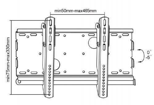Suporte Plano Flat 37-05
