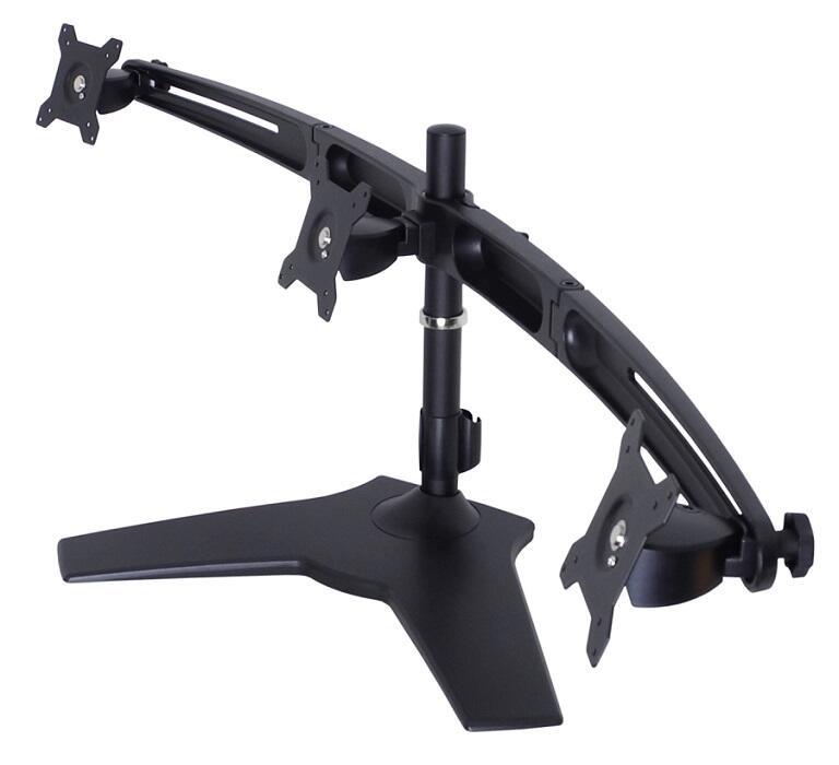 M VESA Desk Triple Stand 15-24