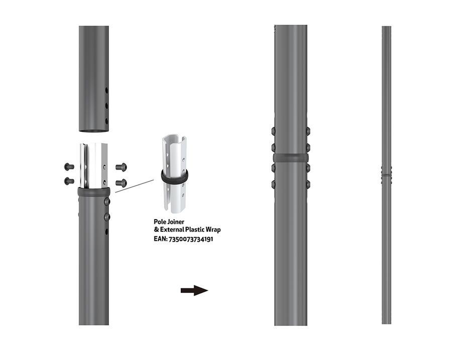Suporte de teto Pro MBC1U VESA 400