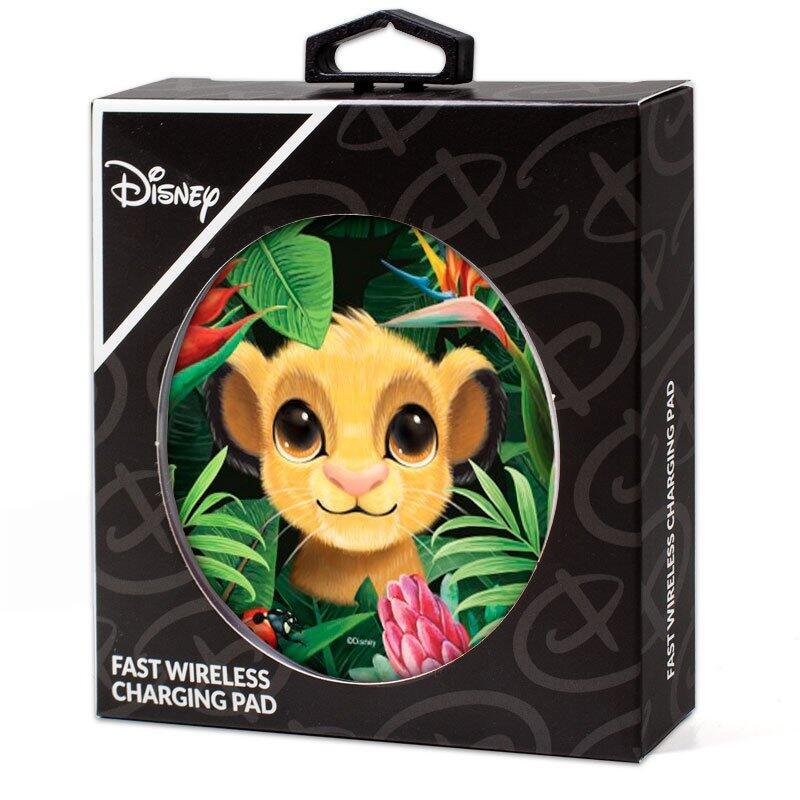 Carregador Smartphones Qi sem fio da Disney Simba (carga rápida)