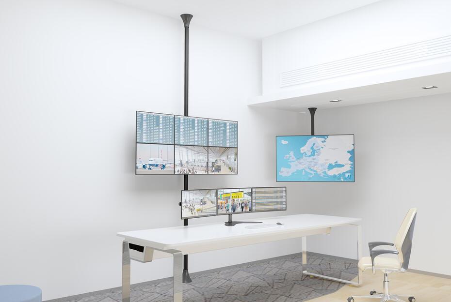 Suporte de chão ao teto Pro MBFC3X2U-F100