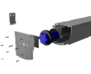 Tela Screenline Wave 274cm com moldura