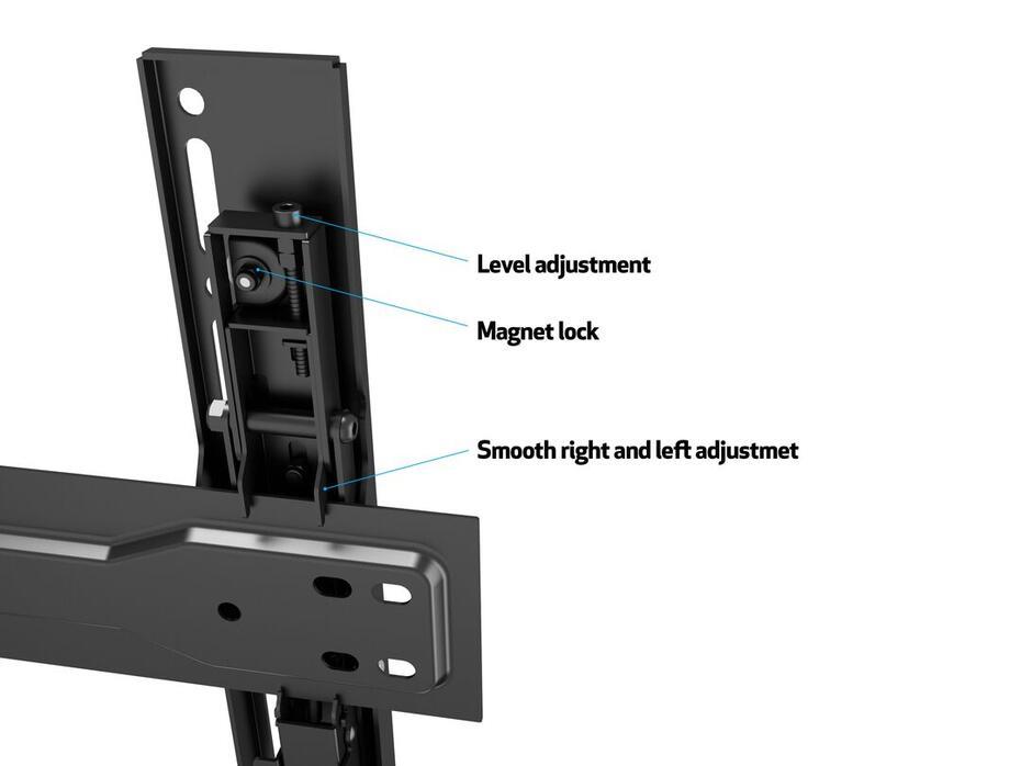 M VESA Wallmount Super Slim Tilt 400