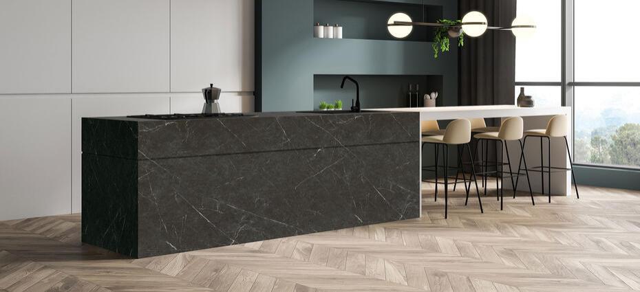 Vinil Design de interiores NF98 Structured Marble Dark