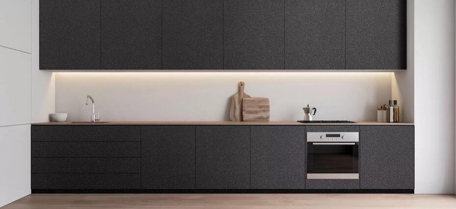 Vinil Design de interiores J9 Glossy Glitter Black