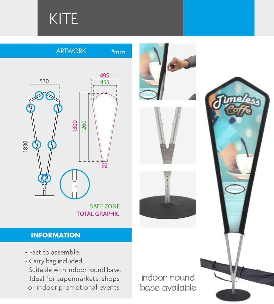 Indoor Flying Banner Kite
