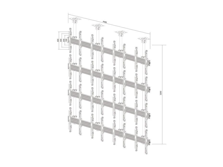 Suporte de teto Pro MBC4X4U
