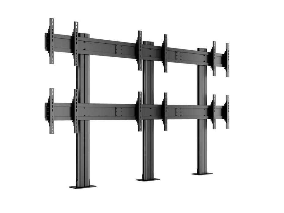 M Public Video Wall Stand 6-Screens 40-55