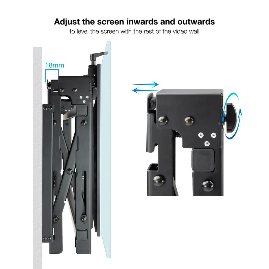 Suporte Videowall para TV 45-70 TQVW4570T