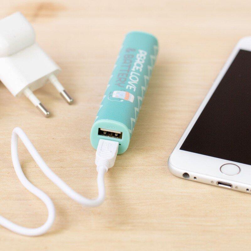 Powerbank 2600 mAh Mr Wonderful Green