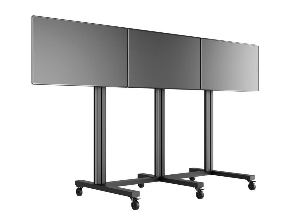 M Public Video Wall Stand 3-screens 40-55