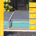 Película Exterior policarbonato Master 80XC